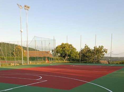 Inaugurazione campo da basket e pallavolo