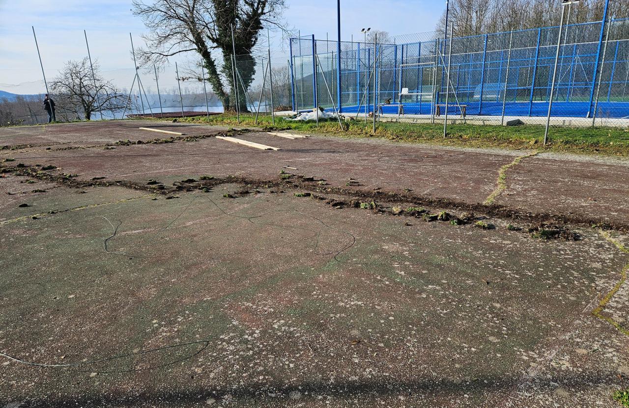 Impianto da basket/pallavolo di Pian dell'Aia