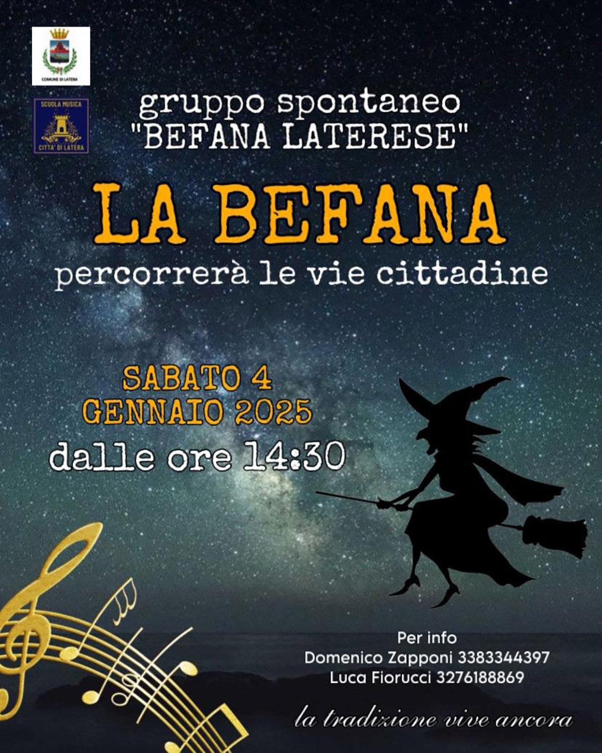 La Befana a Latera